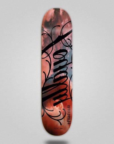 Skateboard Deck - Skate Deck - Street Skateboarding - Icon Wolken Design - 8.125 inch - Niet gespecificeerd