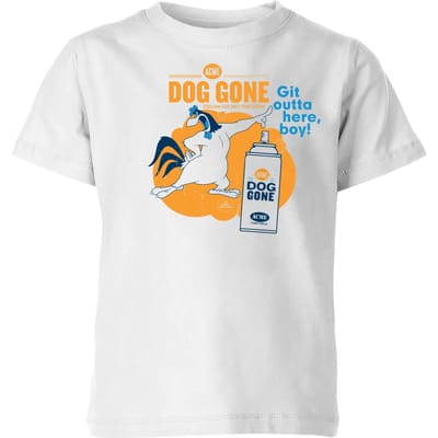 Looney Tunes ACME Dog Gone Kids' T-Shirt - White - 98/104 (3-4 jaar)