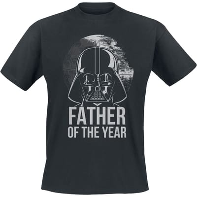 Star Wars - Disney T-shirt - Darth Vader - Father Of The Year - S tot XXL - voor Mannen - zwart