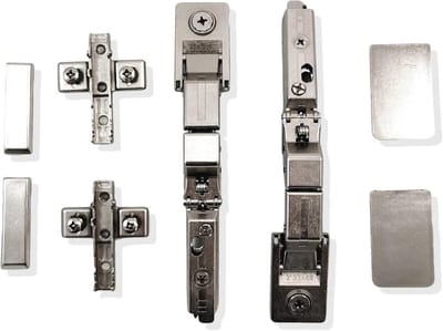 Glazen Spiegelscharnieren met Soft-Close Mechanisme - Set van 2