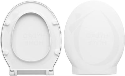 Toiletbril - WC-bril - Badkamer - Bevestiging van bovenaf - Verstelbaar - Zwart