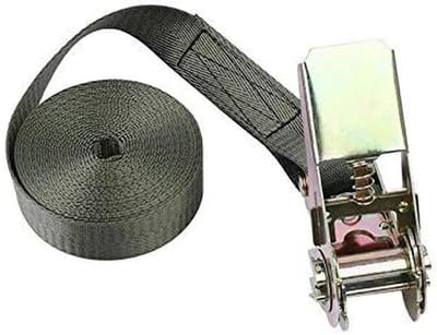 Spanbanden - Sjorbanden - Goederen Vervoeren - Hoge Breeksterkte - 25mm x 10m - Legergroen