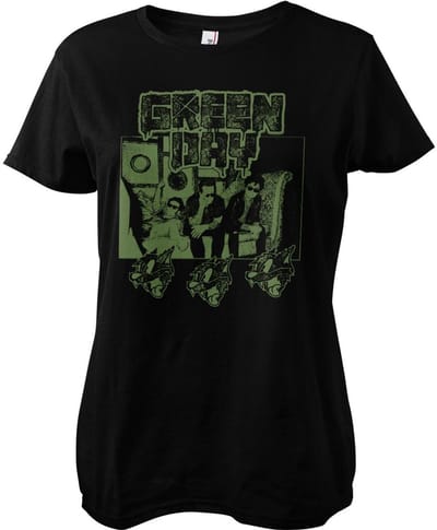 Green Day T-shirt 21st Century Breakdown Girly Tee WMX-5-GDAY010-H61-11