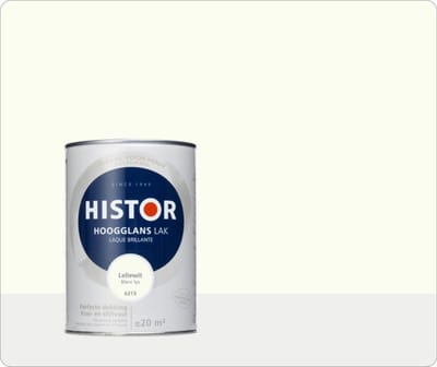 Histor Perfect Finish - Leliewit 1.25 liter   8716242726586   Verf