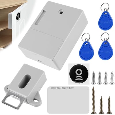 Dailygoods - Elektronisch kastslot - Slim digitaal slot - Veilig en comfortabel - Geschikt voor kast en lade - Batterij IC-kaartsensor - Thuis, kantoo...