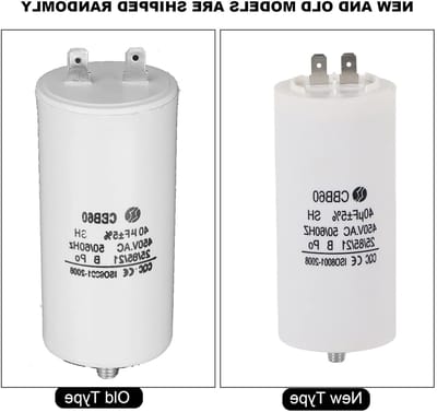 Start Condensator - Motor Condensator - Motor Starten - Hoge Isolatie Weerstand - 40uf 450V - Black