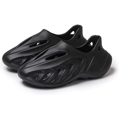 Unisex Strandsandalen Tie-dye Designer Gatenpantoffels Sneakers Waterschoenen EVA Dames Heren Holle Tuinschoenen Instappers Foam Runner 40 black