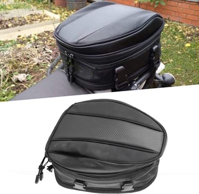 NTH products- Zadeltas waterdicht - Grote capaciteit 14x24x30 cm - Multifunctioneel - Krasbestendig - Antislip onderkant - Eenvoudige installatie - Motorfiets Tas