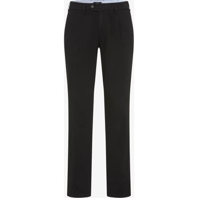 Eurex Heren Broek  Style LUIS BLACK, perma zwart, maat 60