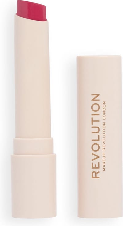 Makeup Revolution Pout Balm - Fuchsia Shine - Tinted Lip Balm - Lippenbalsem - Donkerroze - Care
