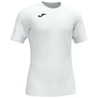 Joma Academy III Shirt Korte Mouw Kinderen - Wit | Maat: 104-116