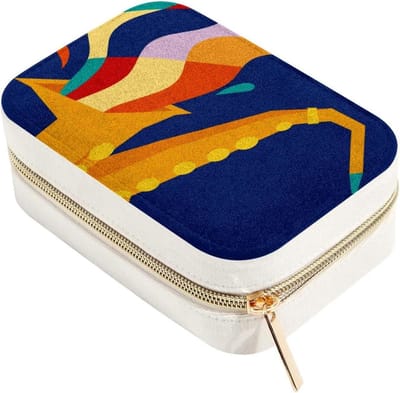 Sieraden Reisorganisator - Juwelendoosje Opberger - Sieraden Opbergen - Dubbele Laag - 155x61x4 cm - Meerkleurig