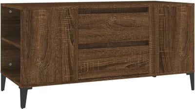 TV-kast in bruin multiplex - 102 x 44,5 x 50 cm voor jouw interieur