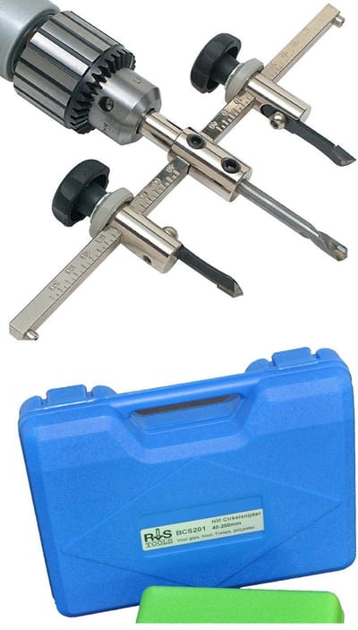 RvS Tools Cirkelsnijder bcs201 40-200mm - BCS201