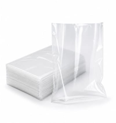 Inpakr Plastic Zakken PE Transparant - 29 x 56 cm - 70 micron - 500 stuks