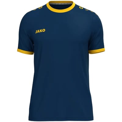 Jako One Shirt Korte Mouw Heren - Navy / Citroen | Maat: 3XL