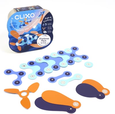 Clixo | Airplane Pack | Set van 15