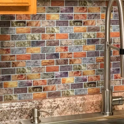 Peel and Stick Tegels - Zelfklevend - Keuken Backsplash - Muurstickers - Marmer Patroon - 30x30cm