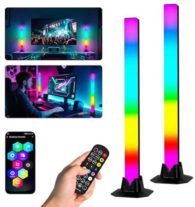 Smart LED Lichtstrips 42 cm - Intelligente RGB Verlichting voor TV, Speelkamer en PC met App en Afstandsbediening