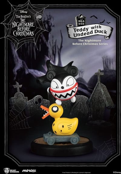 Nightmare Before Christmas Mini Egg Attack Vampire Teddy 8 cm