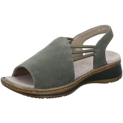 Sandalen met sleehak Ara -