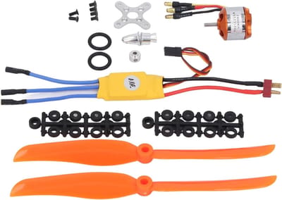Krachtige 1400kV Brushless RC Motor met 30A ESC en 8060 Propeller voor Quadcopter en Vliegtuig