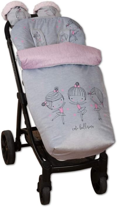 Universele babyvoetenzak en geschenkhandschoenen set - Zachte fleece, waterafstotend, afneembare dekking