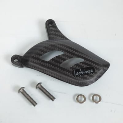 Cache pignon sortie boite carbone Leovince pour moto Kawasaki KX 250 F 2009-2010 Neuf