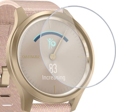 Geschikt voor Garmin Vivomove Style Screenprotector - Beschermglas Folie Geschikt voor Garmin Vivomove Style