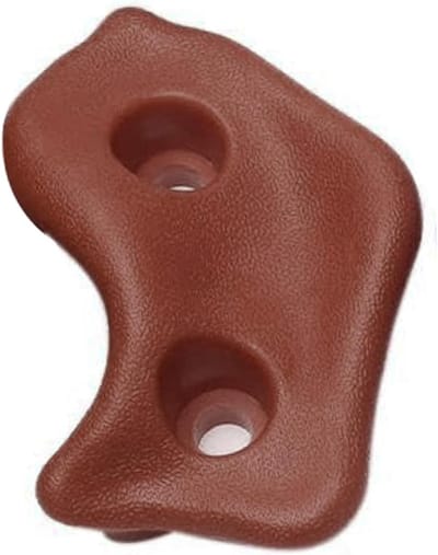 Klimgrepen Set - Klimstenen Buiten - Buiten Klimmen - Ergonomisch Ontwerp - 10 Stuks - Bruin
