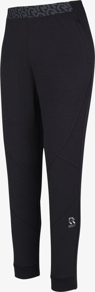 Robey Off Pitch Cotton Trainingsbroek Dames - Zwart | Maat: L
