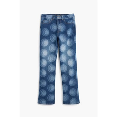 Dames Wide Leg Jeans Desigual Flow
