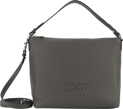 JOOP! Schoudertas Lettera 1.0 Dalia Hobo Bag Darkgrey Donkergrijs