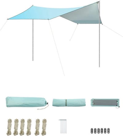 Lexorion - Partytent - Hoge Kwaliteit en Waterdichte Partytent 330x270x200 cm - Ruime Zon- en Regenbescherming - Ideaal voor Picknicks, Kamperen, Feesten en Outdoor Activiteiten - Inclusief Draagtas