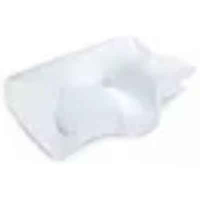 Oreiller à Mémoire de Forme pour le Sommeil en Forme de Papillon à Rebond Lent Relaxant pour le Cou Soulagement de la Douleur Cervicale Oreiller Ergonomique Contour Orthopédique white