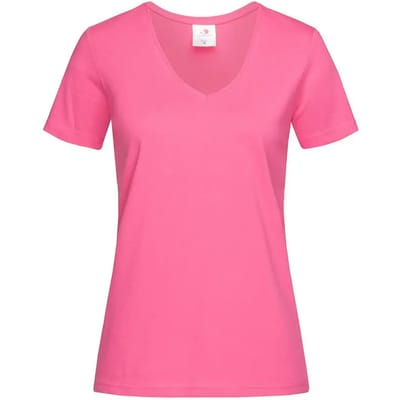 Stedman Classic-T V-Neck Women S279 - SWEET PINK - S