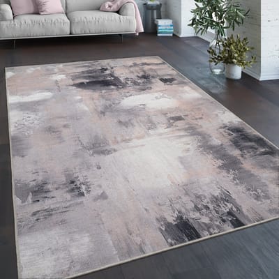 Paco Home Vloerkleed Woonkamer Platweefsel Modern Patroon Abstract Vintage Wasbaar 60x100 cm