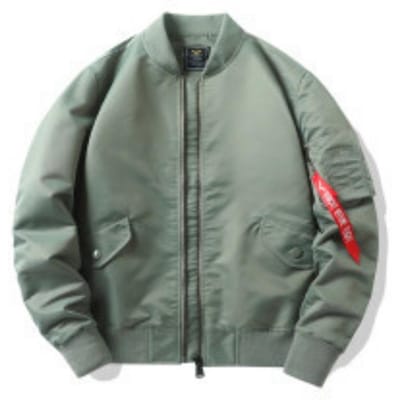 Blouson bomber, Uniforme scolaire, Veste militaire, Vêtements de travail rétro automne et hiver, Uniforme de baseball pour hommes 6XL gray