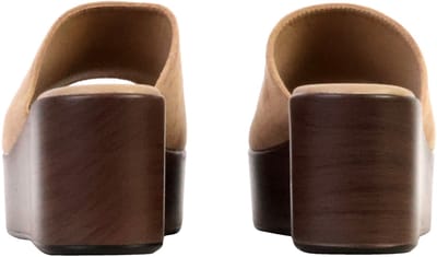 LBS-sandalen met sleehak om aan te trekken