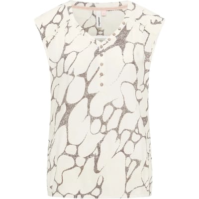 Mouwloze damesblouse Ragwear Saltty Print