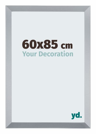 Your Decoration - Fotolijst 60x85 cm - MDF - Zilver Glans - Catania