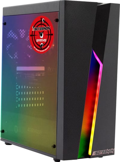 ScreenON - Game Computer / Gaming PC - Ryzen 3 - 512GB SSD - 16GB RAM - Radeon RX Vega 8 - Game PC TX86539 - Windows 11