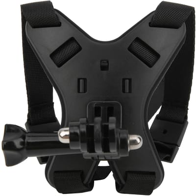 AT1109 Volledig Gezichtshelm Kinbevestiging Houder voor Hero 9DJI OSMO Actiecamera black