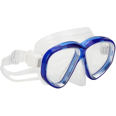MK‑503 Lunettes de Plongée Adultes Lunettes à Jupe en Silicone Équipements de Snorkeling Bleues white