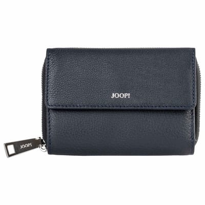 JOOP! Leren Portemonnee Lantea Martha Purse Dark Navy Donkerblauw