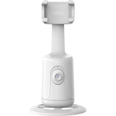 Cardan de suivi automatique intelligent du visage à 360 degrés, stabilisateur de Selfie de bureau, Robot caméraman avec objectif réglable