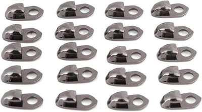 20 Stuks Schoenhaken en Buckles - Reparatiehaken en Verbindingen voor Klimschoenen en Handtassen van Hoogwaardige Legering