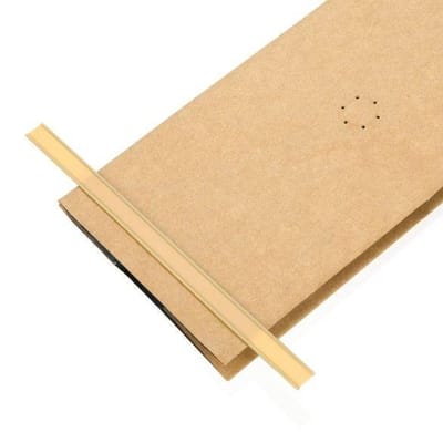 Bindstrips Klevend 14cm Kraft (100 stuks)