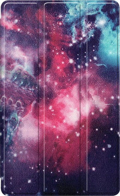 Hoesje - Geschikt voor Samsung Galaxy Tab A7 Lite - Dun & Stevig - Trifold Bookcase - Hard Cover - Hardcover Book Case - Tablet Hoes - Galaxy