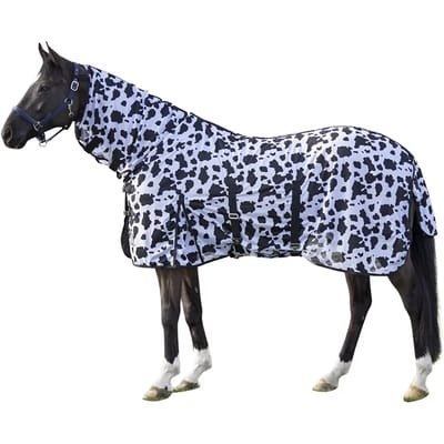 Paardenvliegendeken met halsdekking HKM